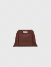 Maje Woman's Polyester Leather M Mini Bag With Studs For Fall/winter