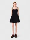 Maje Mini Knitted Babydoll Dress