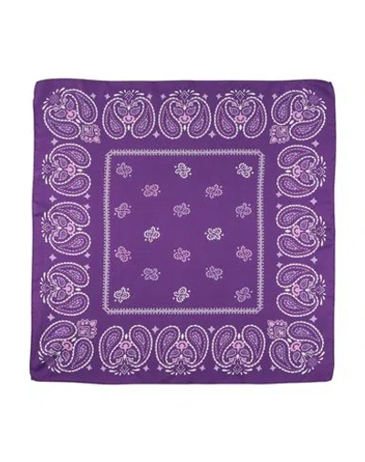 Maje Woman Scarf Purple Size - Silk