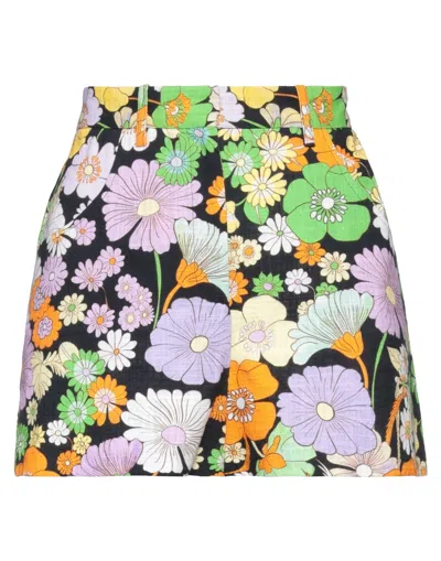 MAJE MAJE WOMAN SHORTS & BERMUDA SHORTS BLACK SIZE 8 COTTON