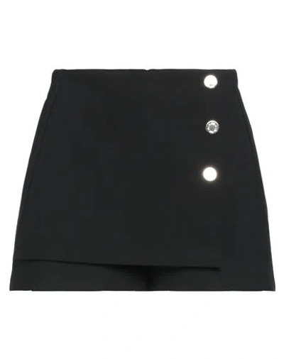 Maje Woman Shorts & Bermuda Shorts Black Size 8 Polyester, Viscose, Elastane