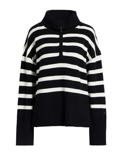 Maje Woman Sweater Black Size 3 Cashmere, Polyester, Elastane