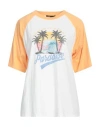 Maje Woman T-shirt White Size 3 Cotton In White