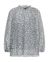 Maje Woman Top White Size 3 Viscose, Polyamide In White
