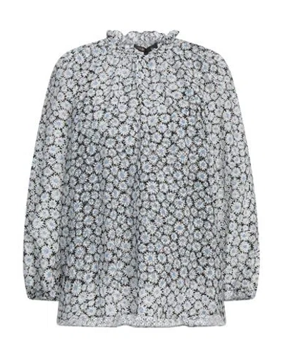 Maje Woman Top White Size 3 Viscose, Polyamide