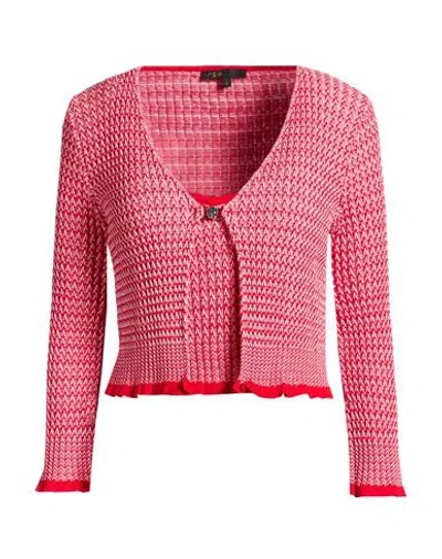 Maje Woman Twin Set Red Size 4 Viscose, Polyester