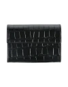 Maje Woman Wallet Black Size - Cowhide In Black