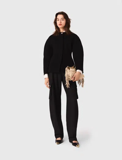 MAJE DOUBLE-FACED COAT