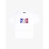 Maje Tamitrico Embellished Tee In Blanc