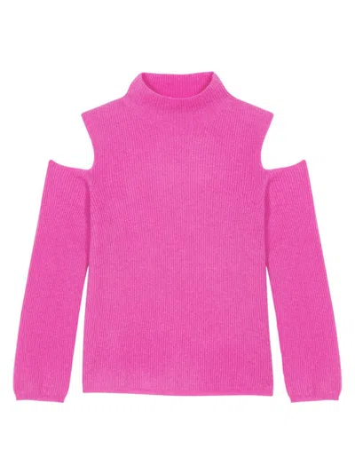 Maje Women's Cashmere Jumper In Fuchsia Pink