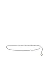 Maje Women's Chain Clover Belt In Silver