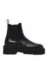 Maje Chelsea Boots In Black