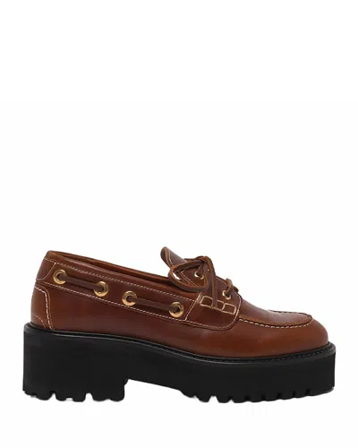 MAJE WOMEN'S CHUNKY BOAT SHOES