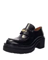 Maje Women's Heeled Loafers In Black