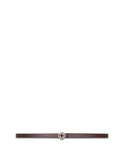 Maje Women's Mini Moon Belt In Brown