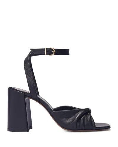 MAJE WOMEN'S PLAIN LEATHER SANDALS