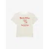 Maje Paris Milan T-shirt In Blanc