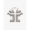 Maje Short-sleeved Embroidered Shirt