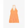 Maje Short Linen Dress