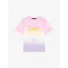 Maje Cotton Tie-dye T-shirt In Roses