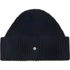 Maje Wool And Cashmere Beanie In Blue