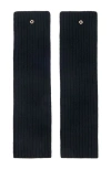 Maje Wool And Cashmere Gloves In Black