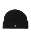 Maje Wool And Cashmere Hat In Black