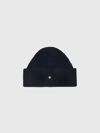 Maje Wool And Cashmere Hat In Black