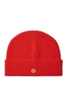 Maje Wool & Cashmere Hat In Red