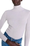 Maje Wool And Silk Jumper In Ecru