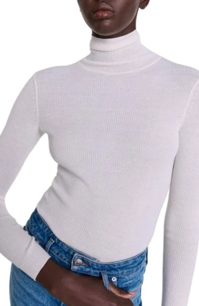MAJE MAJE WOOL AND SILK SWEATER