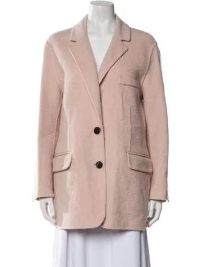 Pre-owned Maje Wool Blazer In Brown