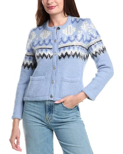 MAJE WOOL-BLEND CARDIGAN