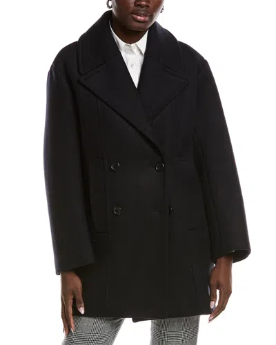 MAJE MAJE WOOL-BLEND PEACOAT