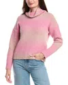Maje Wool-blend Sweater In Pink