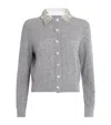 Maje Wool-cashmere Adaptable Cardigan In Black
