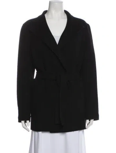 Pre-owned Maje Wool Coat In Green