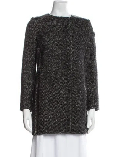 Pre-owned Maje Wool Coat In Multi