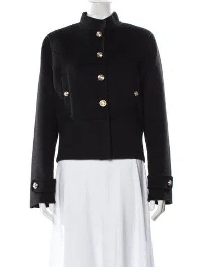 Pre-owned Maje Wool Jacket In Blue