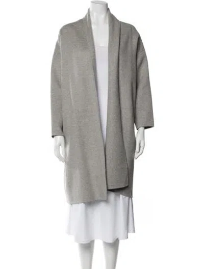 Pre-owned Maje Wool Jacket In Gray