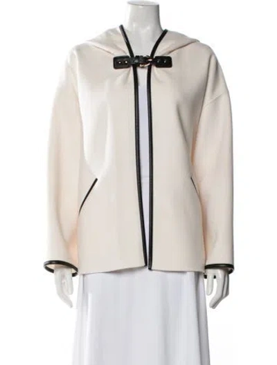 Pre-owned Maje Wool Jacket In Neutral