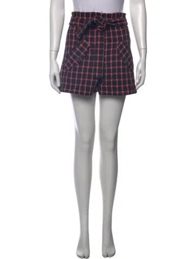 Pre-owned Maje Wool Mini Shorts In Pink