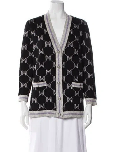 Pre-owned Maje Wool Printed Sweater In Multi