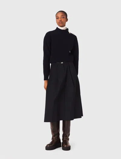 MAJE WOOL ROLL-NECK JUMPER