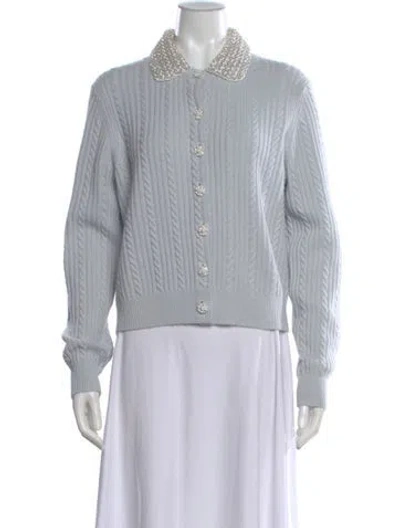 Pre-owned Maje Wool Sweater In Blue