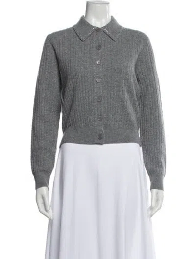 Pre-owned Maje Wool Sweater W/ Tags In Gray