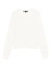 Maje Wool Top In White