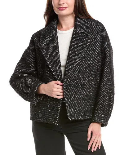 MAJE WOOL-BLEND COAT