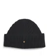 Maje Wool-cashmere Clover Beanie In Pattern