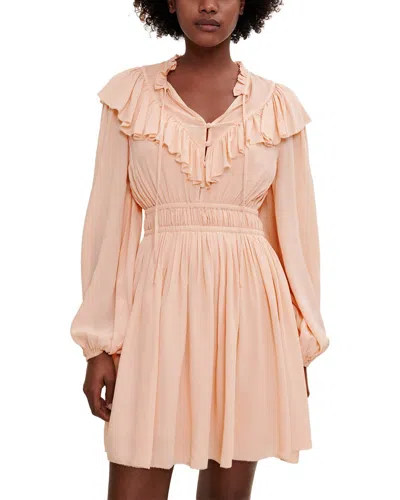 Maje Woven Dress In Multi
